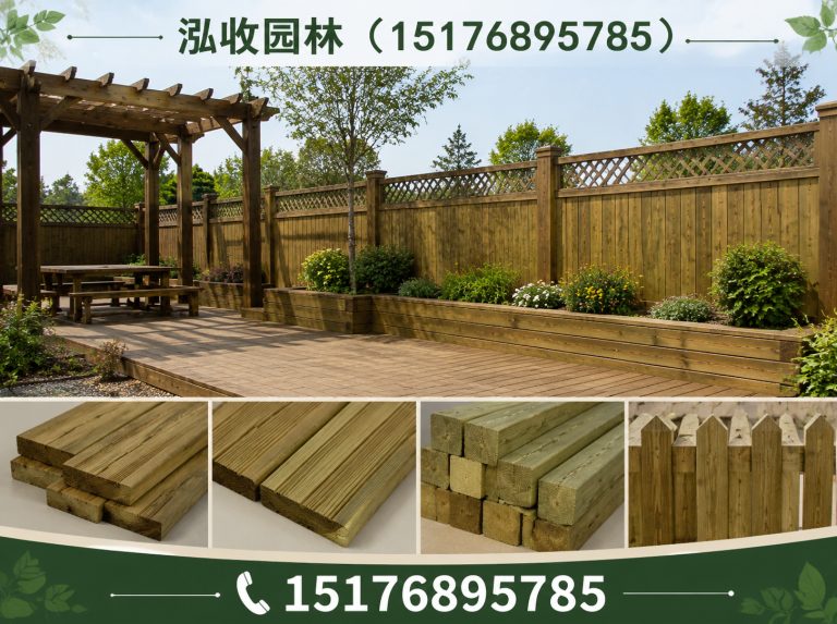 三亚塑木地板展示图