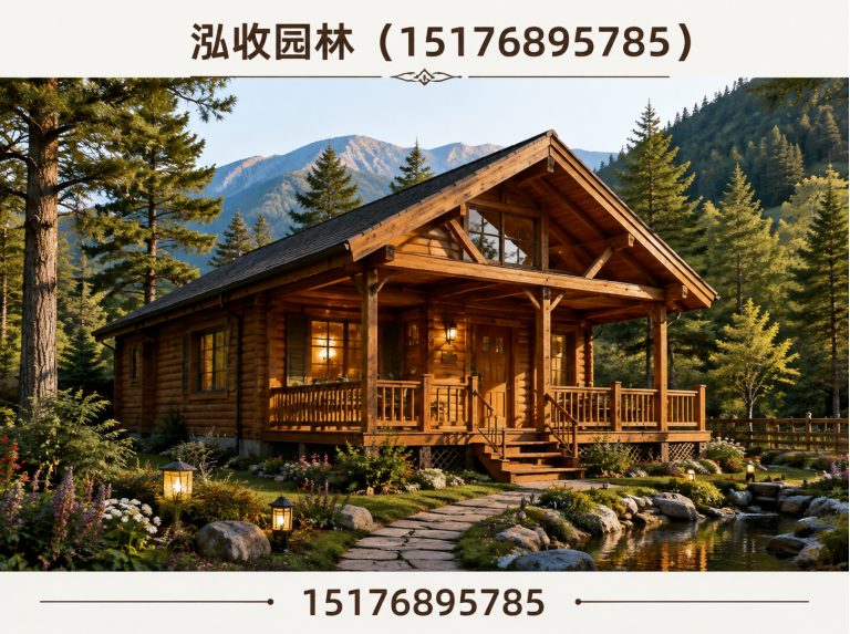三亚京津冀防腐木工程展示图